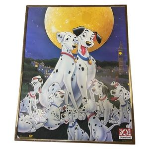 Vintage 101 Dalmatians Movie Poster